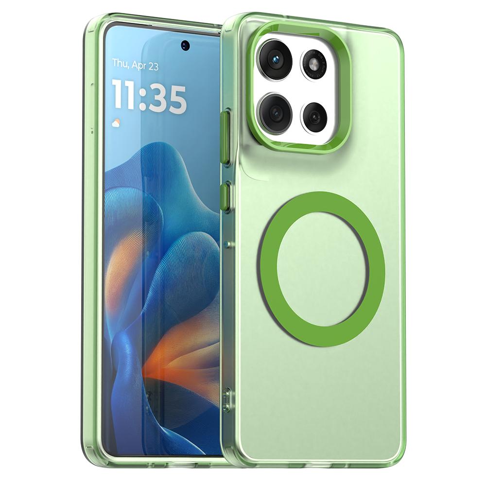 Pro MOTO G35 G56 G86 Tenký Nárazuvzdorný Odolný proti kapkám Proti otiskům prstů Magnetický Matný Kryt na telefon