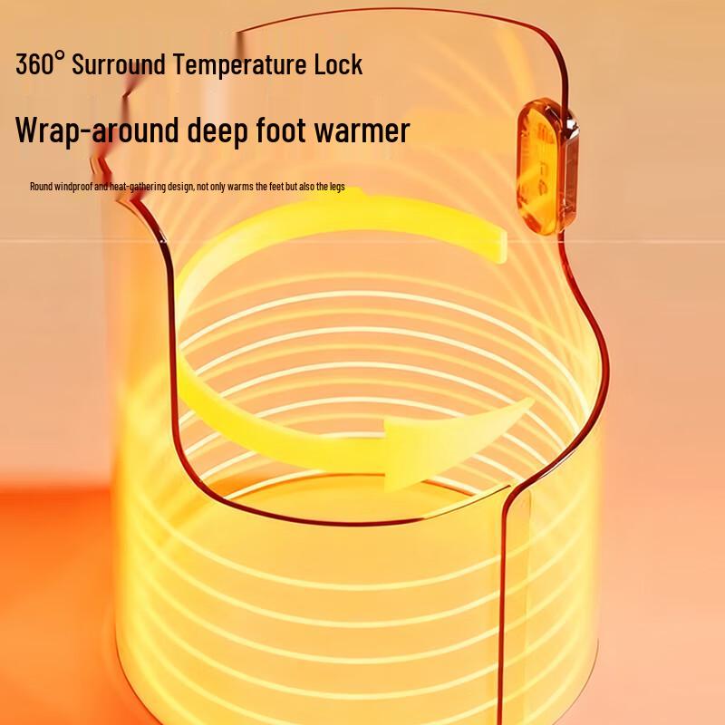 Elektryczny ogrzewacz stóp i nóg pod biurko