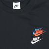 Nike Bestickte Pullover mit Rundhalsausschnitt Herbst Schwarz DJ6915-010