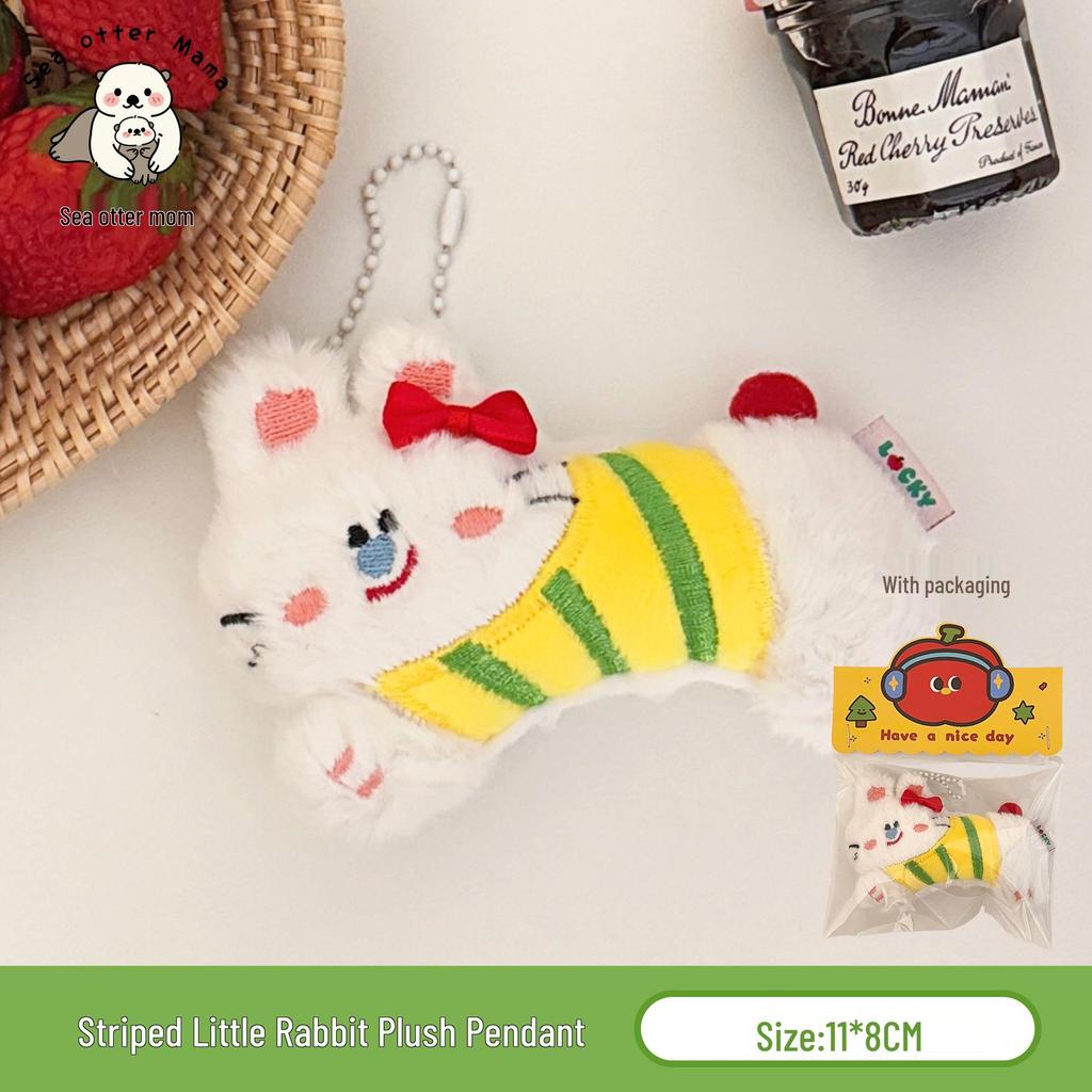 Tengyi Cute Plush Doll Pendant - Backpack Accessory & Gift for Girls or Couples