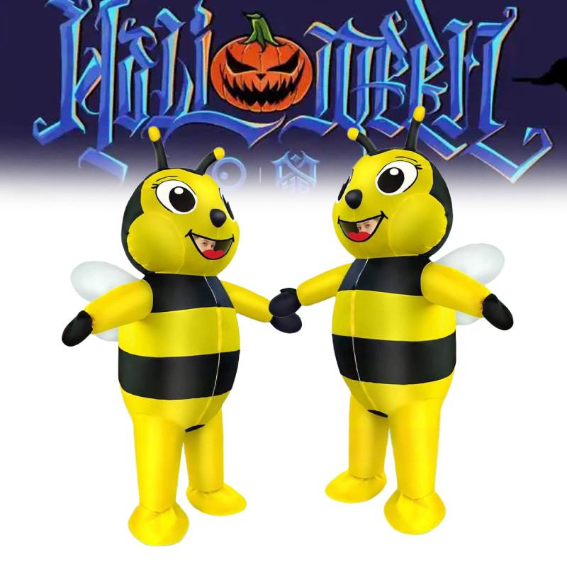Inflatable Bee Costume Cosplay Clothing Halloween Party Stage Performance Gift