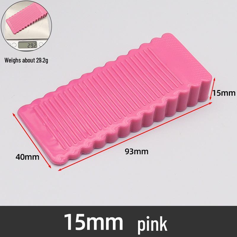 Windproof Non-Slip Door Stopper: Anti-Collision and Anti-Pinch Rubber Wedge