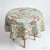 Daily Dining Kitchen and Casual Party Durable Reusable Fabric Small Round Table Cloth