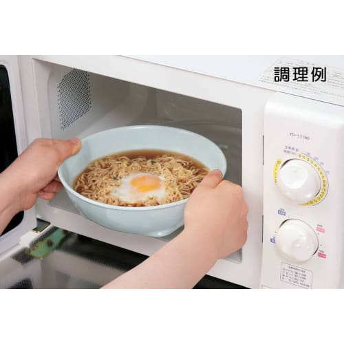 Hasami Ware Microwave-Safe Ramen Bowl, Celadon Glaze, ID-02-2