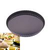 Heavy Duty Tart Pans Removable Loose Bottom Nonstick Quiches Pans Fluted Side Round Bakings Pans Tray Dishwasher Safe