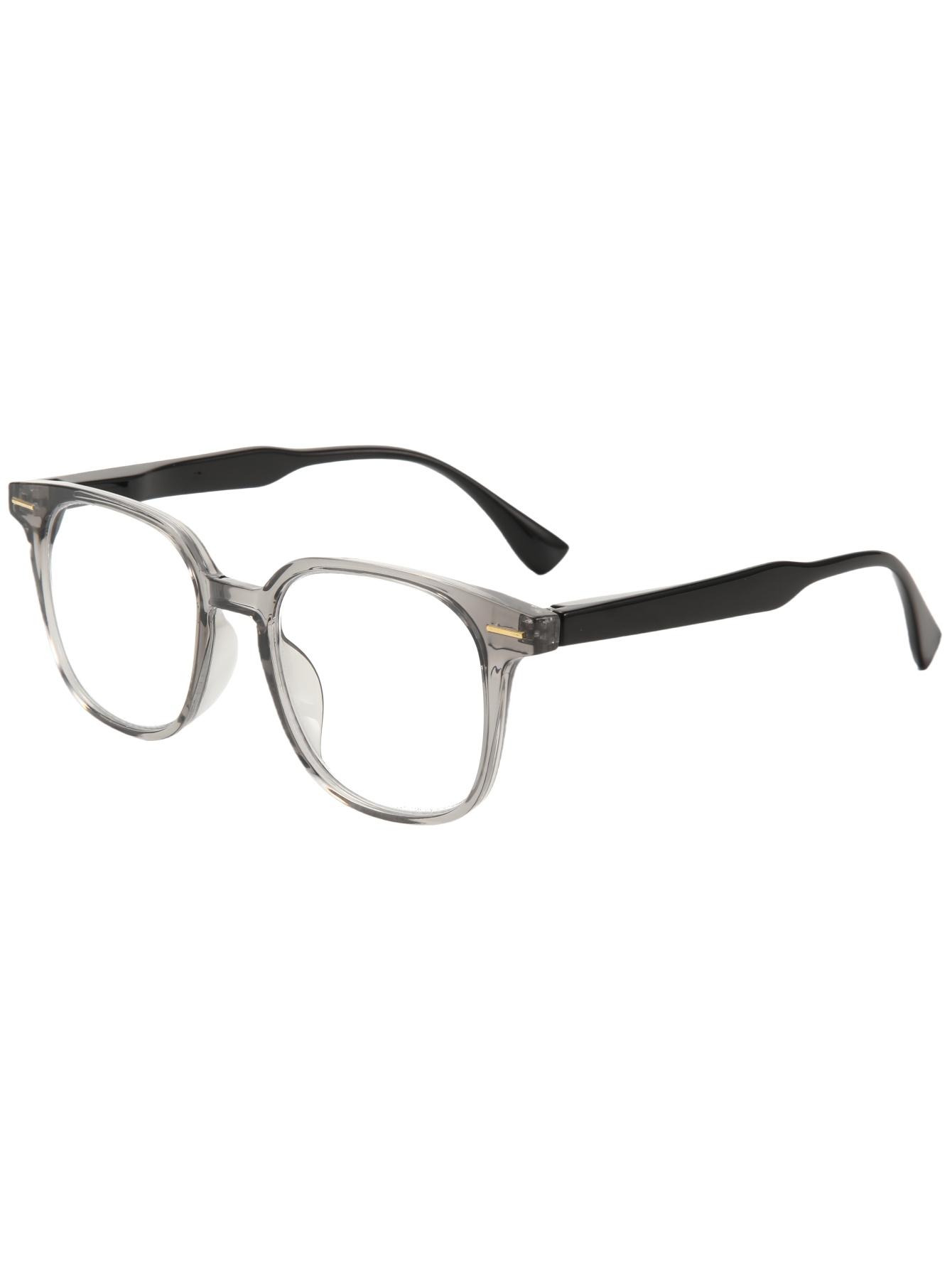 

Latest square retro men s and women s meters set reading glasses big box HD reading glasses fashion glasses 1