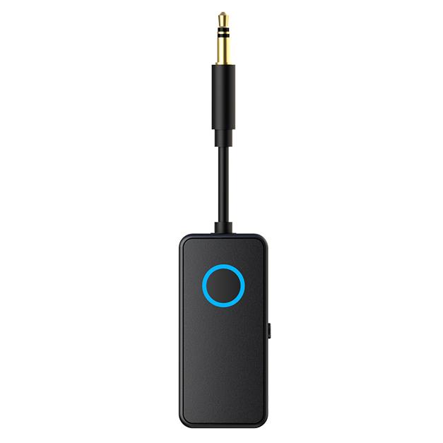 2 i 1 Bluetooth 5.4 Lydsender Mottaker 3.5mm AUX-kontakt Fly Hifi Stereo Trådløs Adapter Mikrofon For TV Bilsats Høyttaler PC Hodetelefon