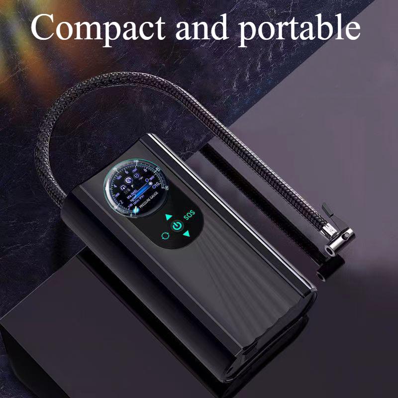 

1 УПАКОВКА Автомобильный воздушный насос Автомобильный воздушный насос Электрический Бытовой Портативный Насос для накачки шин Универсальный