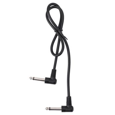 Cable de Pedal de Efectos Conector de 1/4 de Pulgada Cable de Parche Auxiliar para Guitarra Cable para Instrumento Sonoro para