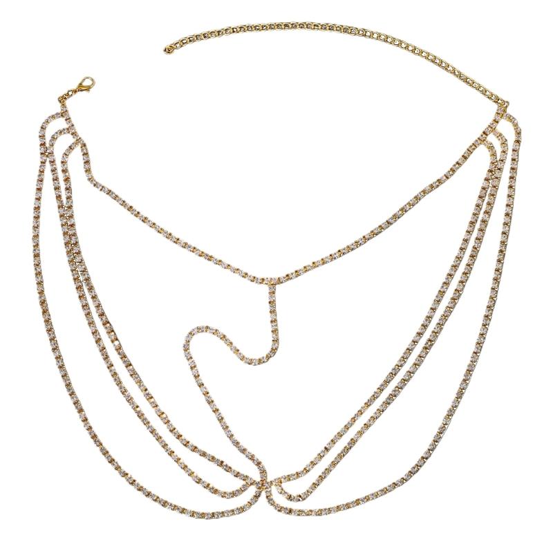 Sparkling Multilayer Face Chain Hair Headdress Veil Mask Fashion Face Chain Perfect for Special Occasions Role Playing