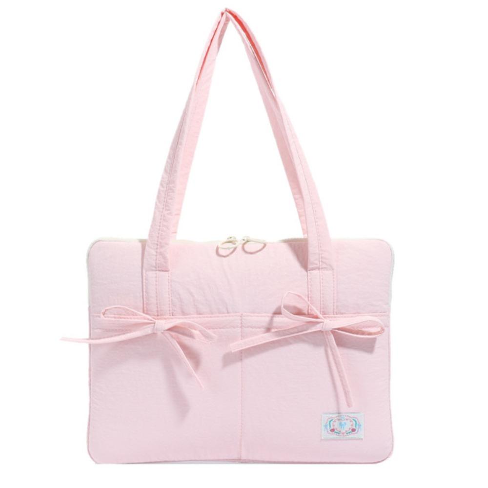 Bowknot Laptop Sleeve Cover Bag Portable Notebook Sleeve Pouch Laptop Accessories