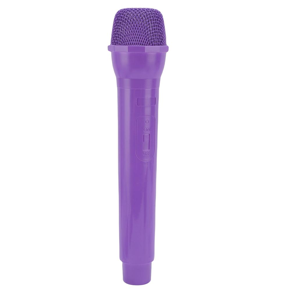 Microphone Cosplay Prop Lightweight Portable 1:1 Scale Speech Practice Fake Mic for Photo Taking