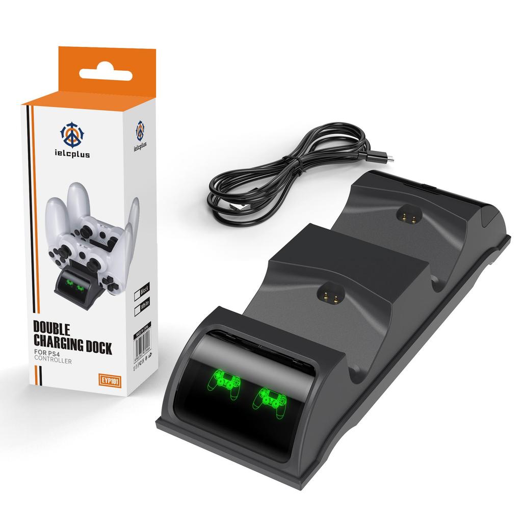 PS4 Wireless Controller Charging Dock - Dual Base for PS4/PS4 Pro/Slim