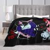 Dark Alice Madness Returns Game Blanket  Super Warm Novelty Plush Bedding Throws Home Decor Flannel Bedspread Bed Cover