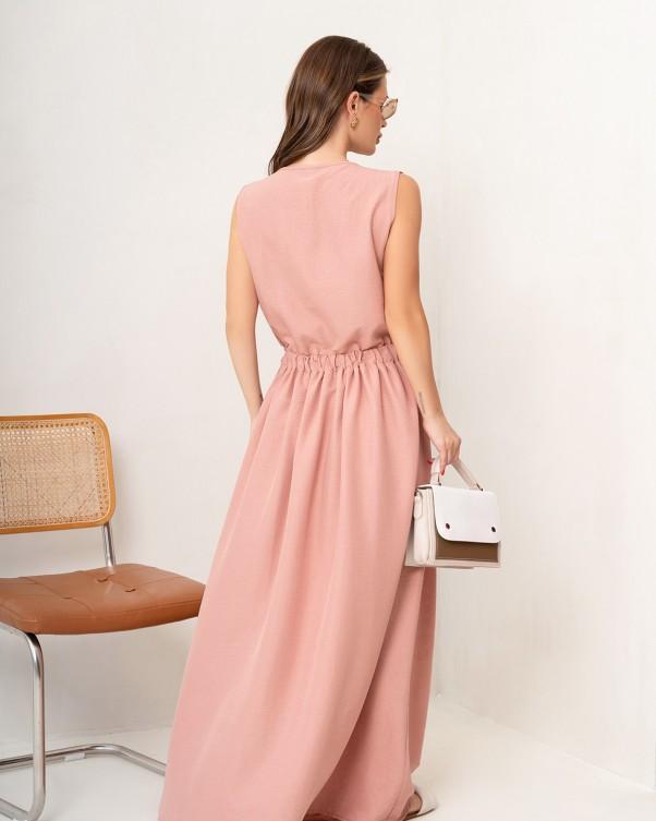 Maxi Sundress with ISSA Plus Slit