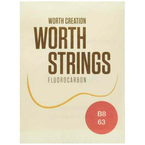 

Worth Strings B8 Ukulele Strings, 63-inch Brown, 8-String Fluorocarbon