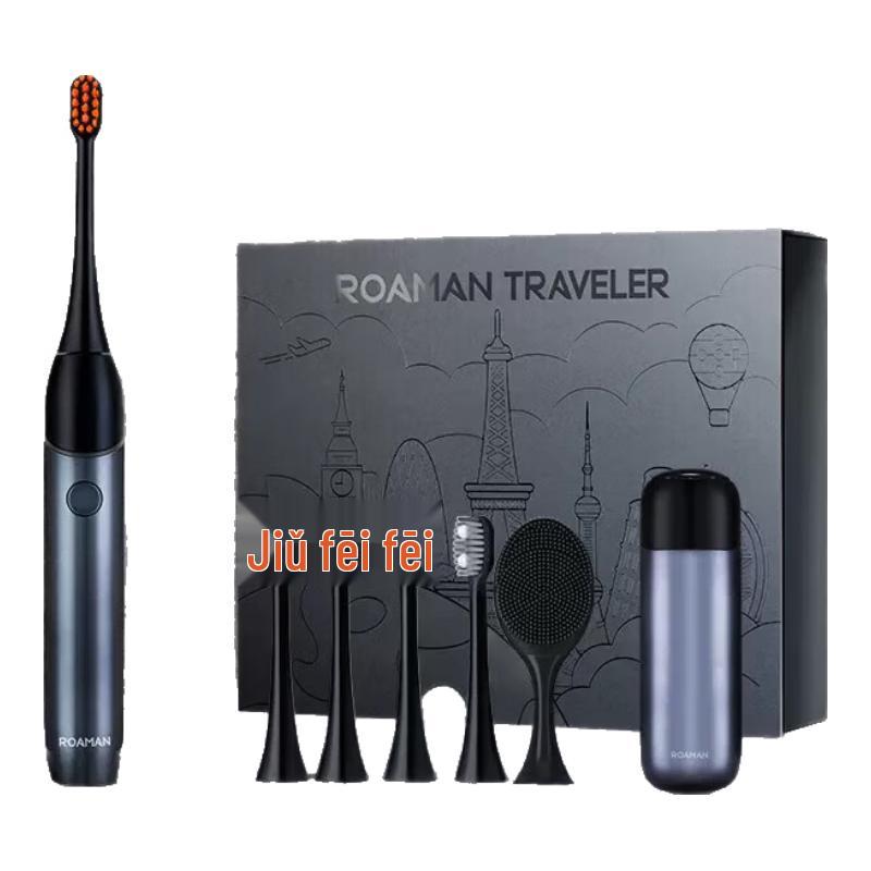 

ROAMAN TS Classic Sonic Electric Toothbrush with Facial Cleansing Brush