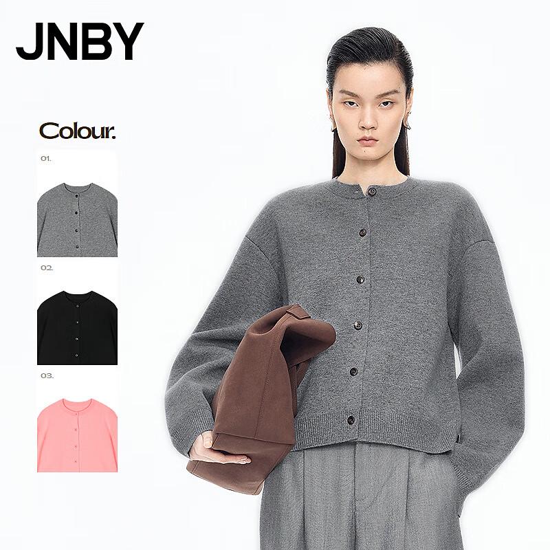 

JNBY Women s Wool & Cashmere Blend Knit Cardigan L