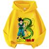 Dragon Ball Chibi Characters Kids Hoodie 100-160 Size 3-12 Years Boys Casual Sporty Children's Sweatshirt