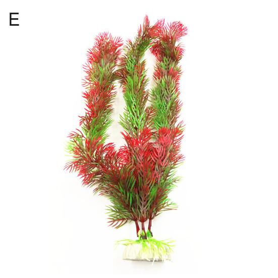 Aquarium Decorative Plastic Grass Water Plants Fish Tank Landscaping Ornaments