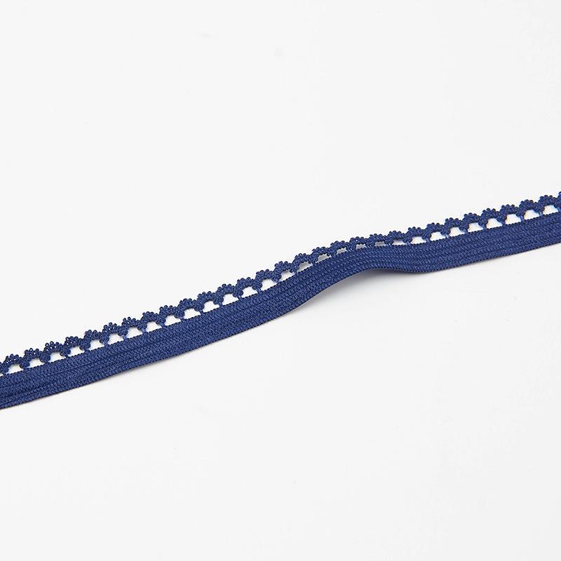 1cm Crescent Lace Elastic Webbing for Skirts & Underwear Edge Trim