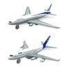 2Pcs/Set Kids Glider Airliner Aircrafts Toy with White Ambulance Vehicles Toys 1/32 Alloy Diecast Car Model