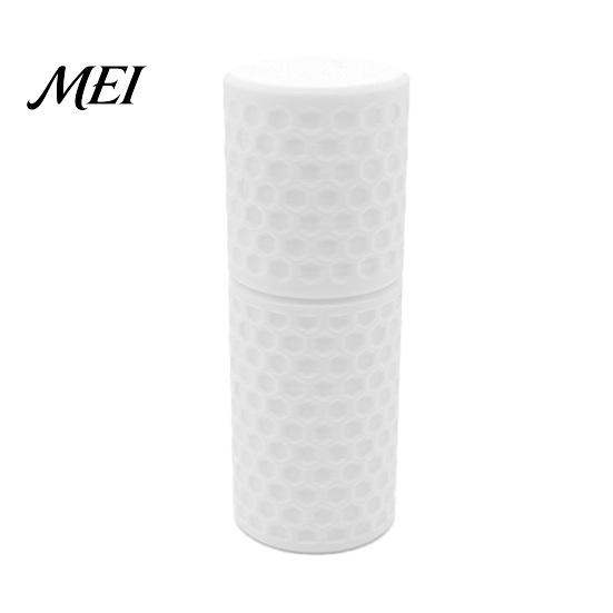 Multi-color Storage Box 3D Printed Cotton Swab Organizer Box, Sealed with Dustproof & Moisture-Proof Lid, Honeycomb Texture Non-Slip Design,