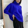 Turtle Neck Cashmere Winter Sweater Women 2021 Elegant Thick Warm Female Knitted Pullover Loose Basic Knitwear Jumper