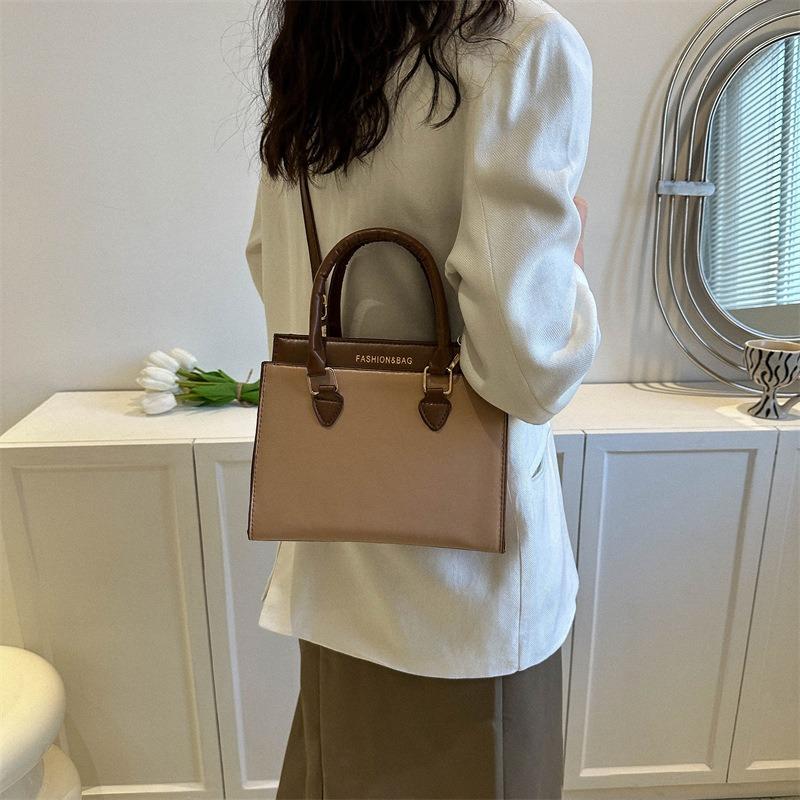 Niche design handbag bag spring new fashion simple large capacity messenger bag trendy shoulder bag