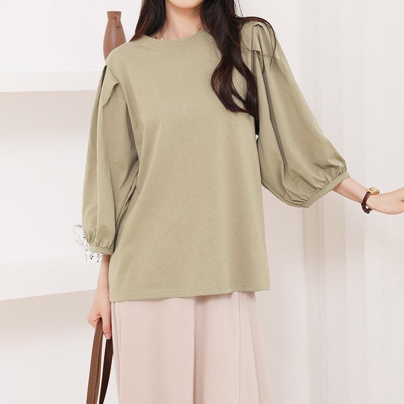 

DIMANAF 2024 Новая летняя женская футболка больших размеров с коротким рукавом, базовая свободная повседневная футболка с круглым вырезом, большие топы M белый