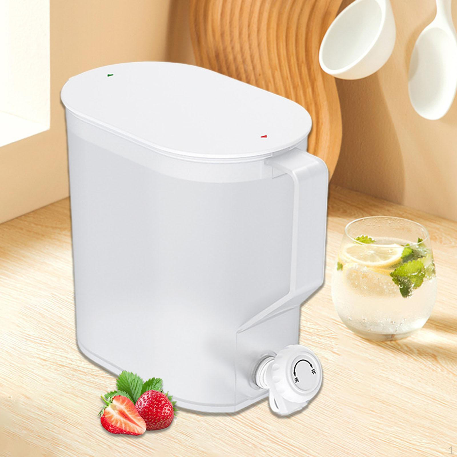 

Диспенсер для напитков для холодильника, холодный чайник с герметичным краном, кувшин для воды, сока, холодильника 3L