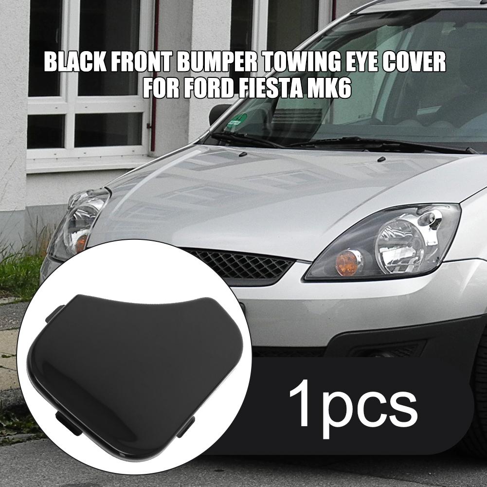 Replacement Front Bumper Tow Hook Cover Cap for Ford Fiesta MK6 2005 To 2008 Compatible Part Number 1375861 OEM Equivalent