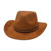 Brittisk Cowboyhatt Premium Fransk Hög Hatt Elegant Semester Cykling Hög Hatt