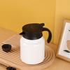 316 Stainless Steel Insulated Stewing Teapot - Large Capacity, Portable Tea & Water Separator.