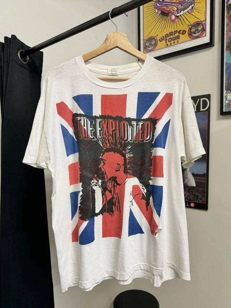 The Exploited UK 90s Rock Band Retro Style TShirt Reprint S5XL WA0895 Unisex T-Shirt XXXXL