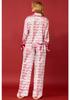 2024 New Women's European & American Print Pajama Suit
