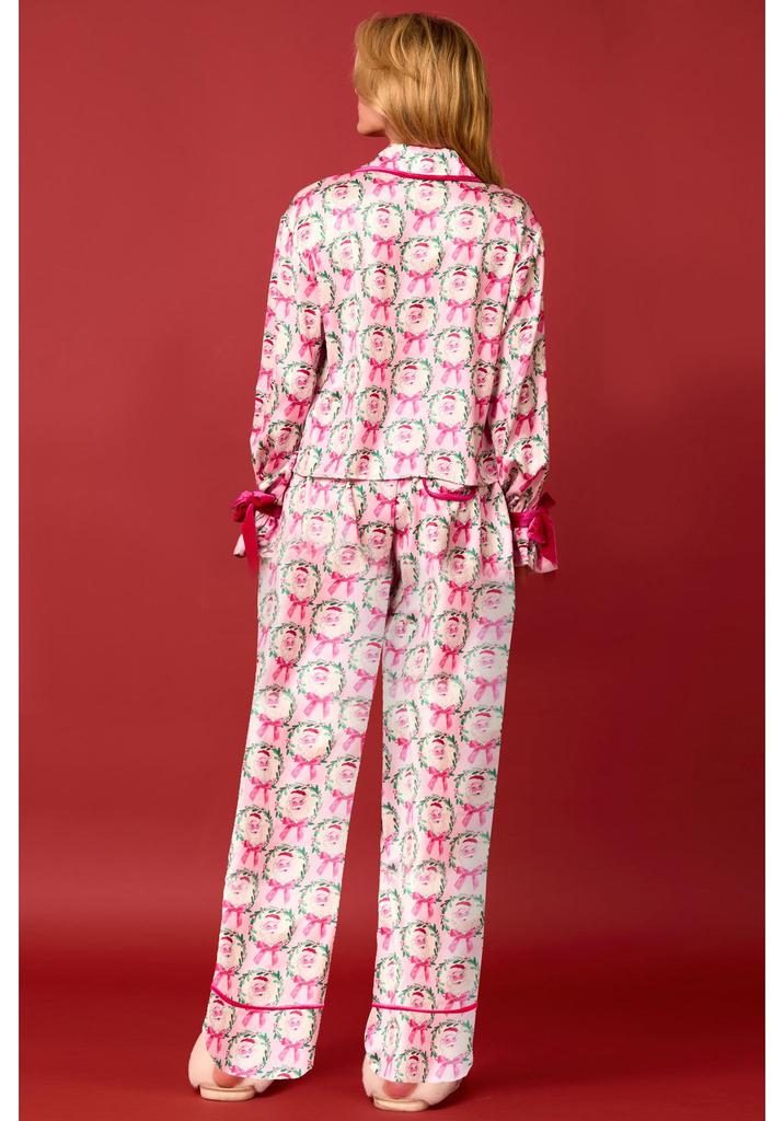 2024 New Women's European & American Print Pajama Suit