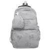 Butterfly Print Junior High School Student Schoolbag Women's Large Capacity Travel Lightweight Backpack with Coin Purse