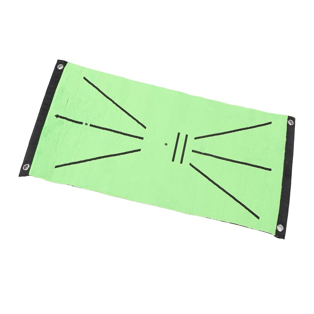Golf Training Mat Golf Practice Hitting Mat for Swing Detection Batting Indoor Outdoor
