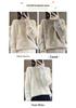 Women's Classic Round Neck 100% Pure Wool Knitted Sweater with Hollow Crochet Design Pullover.