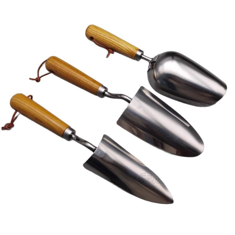 Stainless Steel Gardening Shovel for Planting Flowers & Vegetables - Small, Narrow & Wide Options Available