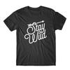 Avontuur Stijl Blijf Wild Unisex T-shirt Heren Dames T-shirts Top