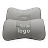 Roewe Genuine Leather Neck Pillow: Cowhide Car Headrest and Backrest with Customizable Logo