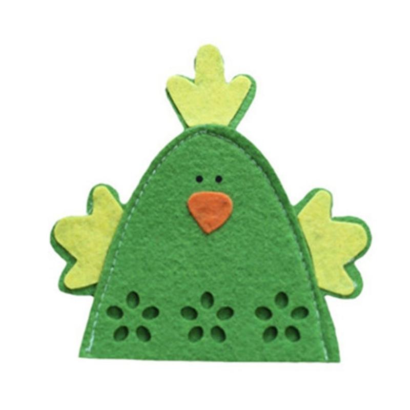 10pcs Holiday Themed Eggs Wraps Covers Features Lovely Chick Pattern For Holiday Party Decoration And Displays