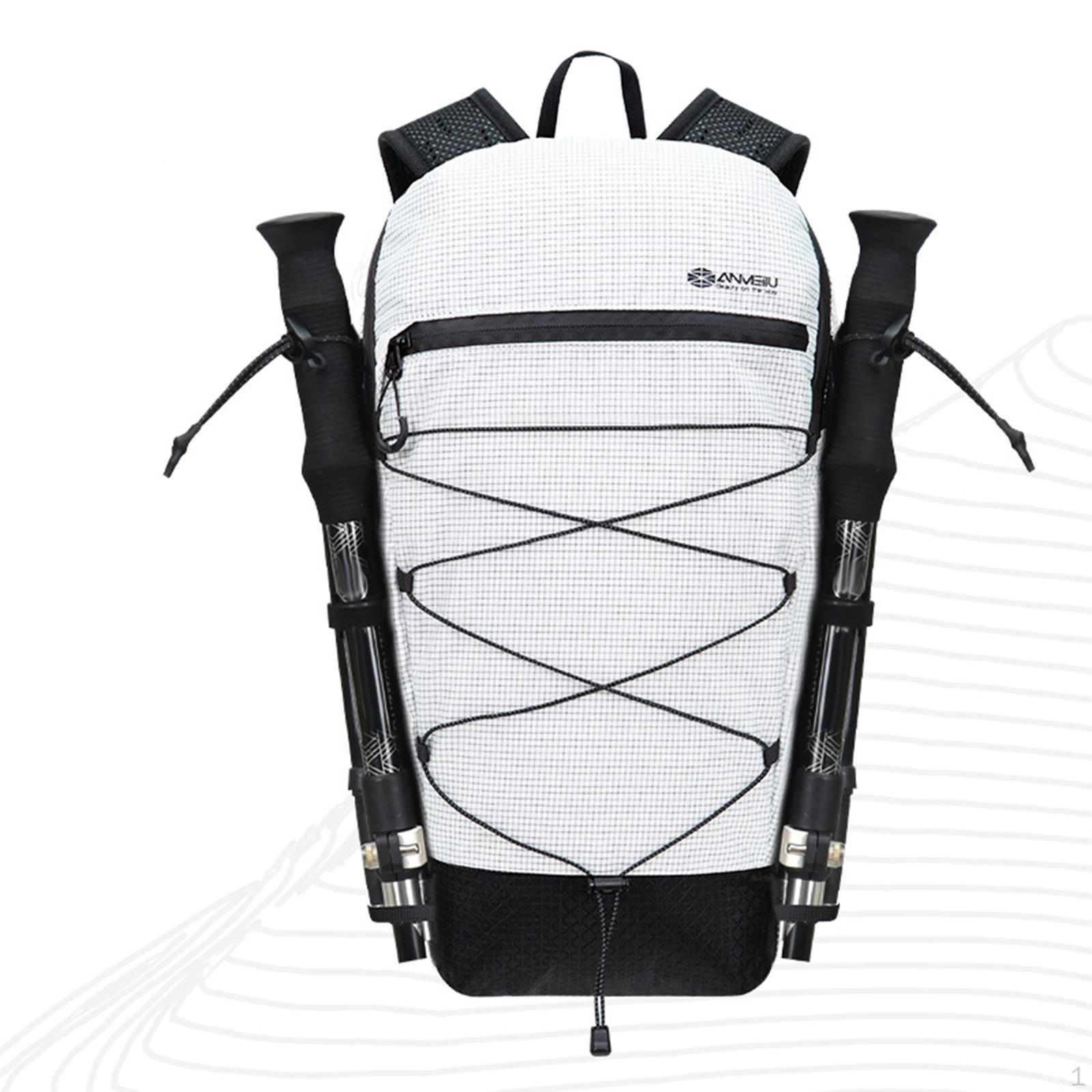 

Рюкзак для походов, кемпинга, рюкзак объемом 15 л, многофункциональный портативный рюкзак для альпинизма и отдыха на открытом воздухе белый