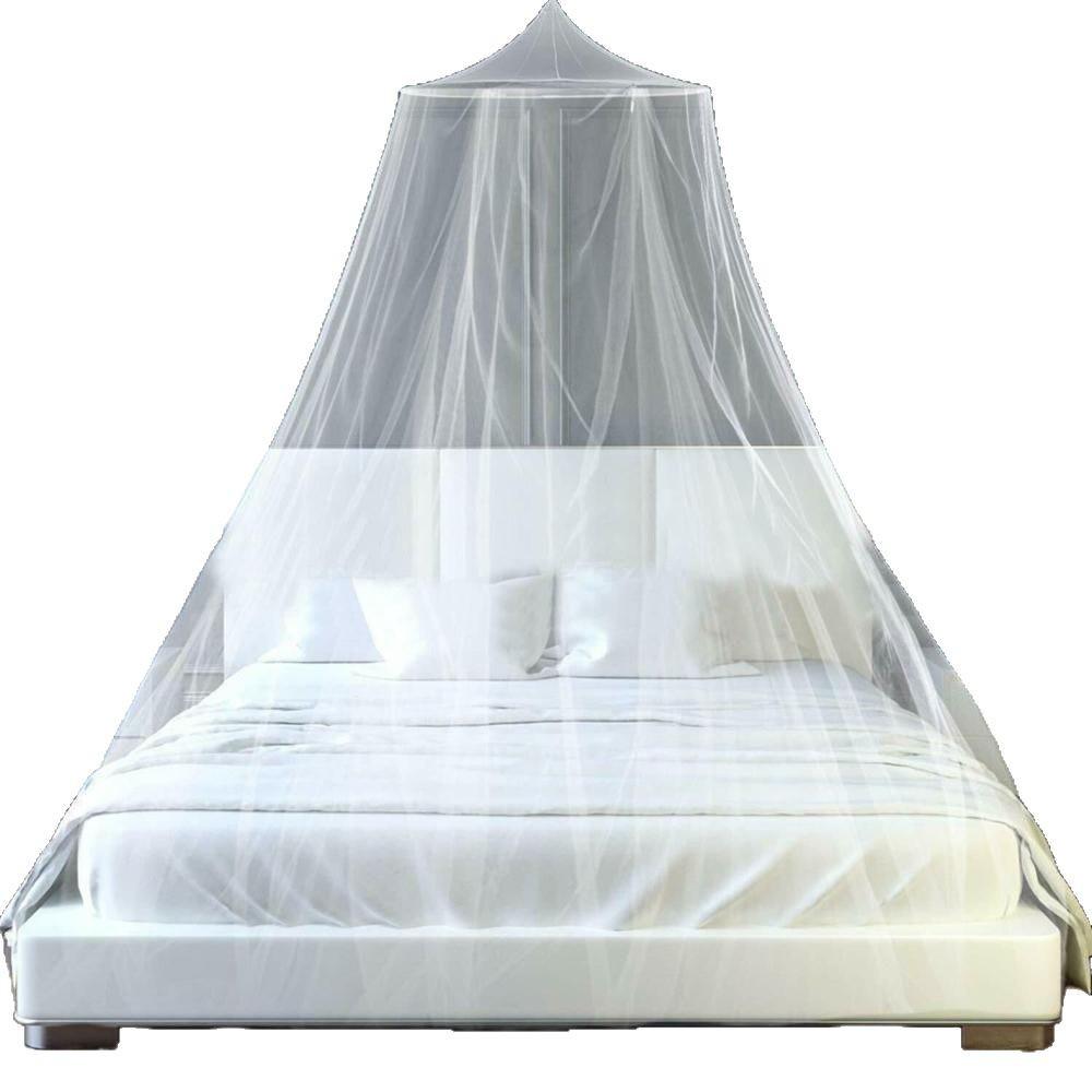 Indoor Single Princess Wind Encrypted Dome Mosquito Net 1.5m-1.8m Bed Ceiling Floor Court Free Installation
