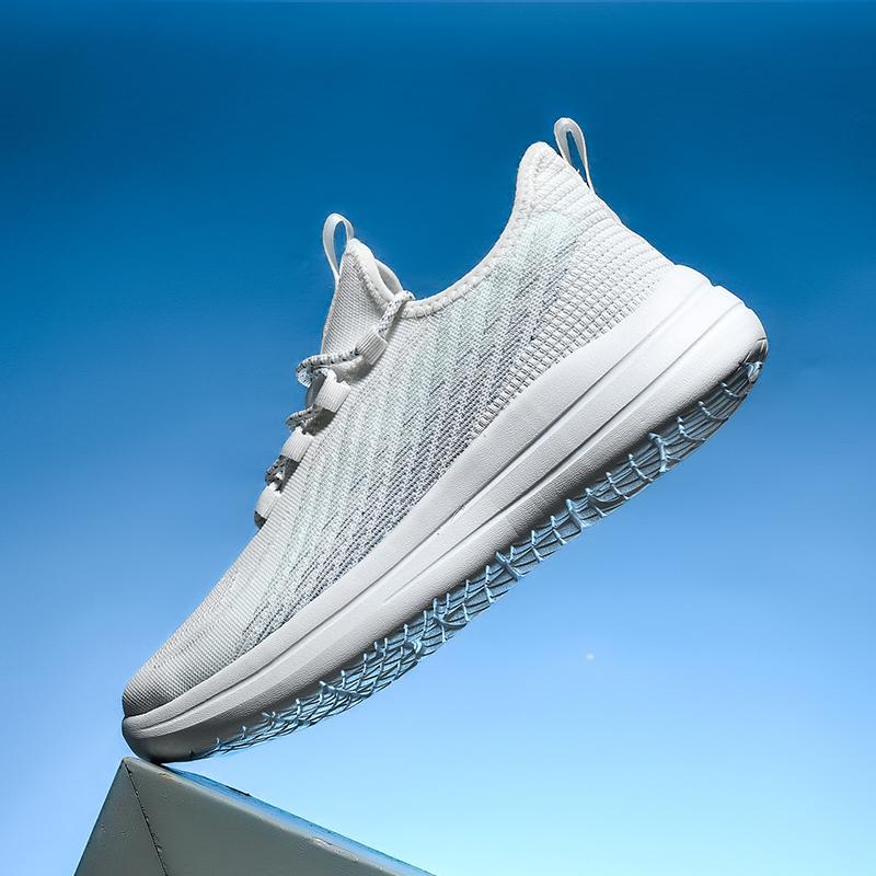 Black Chunky Sneakers Men Unisex Athletic Training Shoes Breathable Running Shoes Fashion Jogging Casual Shoes Slip On Walking