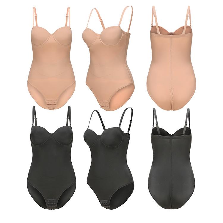 Plus Size Strapless Underwire Body Shaper: Seamless Waist & Abdomen Slimming Underwear for Special Occasion Dresses