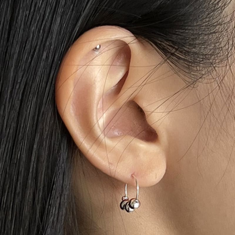 

A BIT MOR Dangling E SILVER
