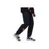 Li Ning Einfarbig Markenaufdruck Logo Elastische Bündchen Sporthose Herren Unterteile AKLSG33-2
